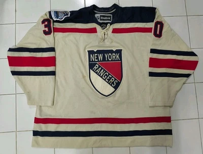 Camiseta deportiva New York Rangers Henrik Lundqvist #30 hockey sobre hielo NHL Reebok talla 2XL Foto 1 de 4