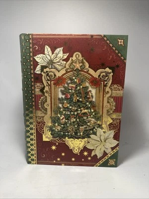 #2F-Ashland Caja de libros decorativa árbol de Navidad victoriano Foto 1 de 4