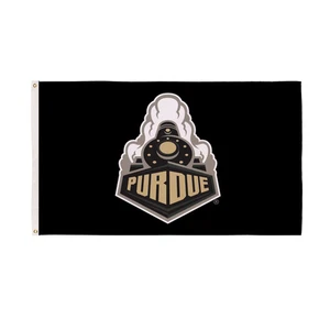 3'x5' Single Sided Flag w/ 2 Grommets, Purdue University,17935 - Picture 1 of 2