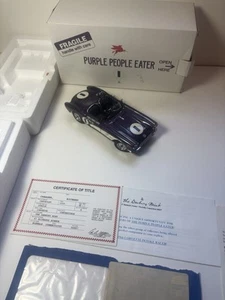 Corvette Purple People Eater 1959 Danbury como nuevo 1959 1:24 con caja y papeles - Imagen 1 de 13
