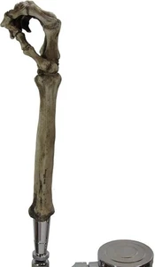 Beer Tap Handle Skeleton Arm Sports Bar Kegerator Resin Creepy Zombie Breweriana - Picture 1 of 4