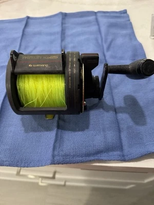Shimano TLD-25 Triton Lever Drag Conventional Reel w/50lb Test Line - Image 1 of 4