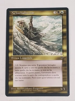 MTG Nebuchadnezzar (Italian Legends/Gold/R) - BGM - Image 1 of 4