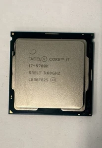 Intel 9. generacji Core i7-9700K 3,6 GHz (Turbo 4,9 GHz) 8-rdzeniowy 12M LGA1151 SRELT SRG15 - Zdjęcie 1 z 2