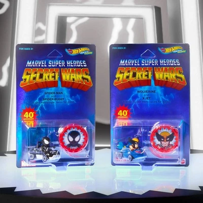 Veículos Hot Wheels RacerVerse Marvel Super Heroes Secret Wars - Imagem 1 de 4