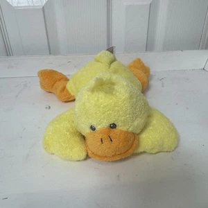 Peluche TY Pluffies Ducky para acostar pato amarillo 100 % Tylux 2007 - Imagen 1 de 6
