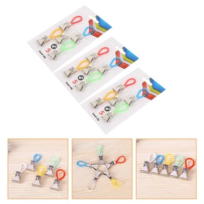  15 Pcs Handtuch Clips Zum Aufhängen Badetuch Klammern Wäschesklammern - Bild 1 von 4
