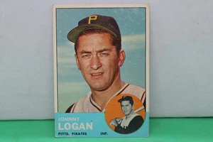 1963 Topps #259 Johnny Logan Pirates - Picture 1 of 2