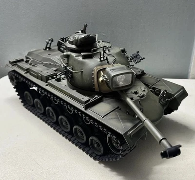 Tanque de batalla 21st Century Ultimate Sodier 1/18 M48A3 Patton envío incompleto rápido Foto 1 de 4