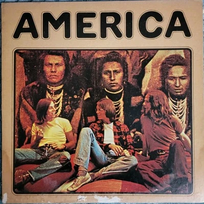 AMERICA Self -Titled 1971 LP Vinyl Record Warner Bros BS 2576 Rock 70s - Image 1 of 2