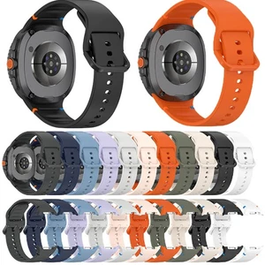 Silikon Uhrenarmband Armband für Samsung Galaxy Watch 8 40mm/44mm/Classic Watch - Picture 1 of 34