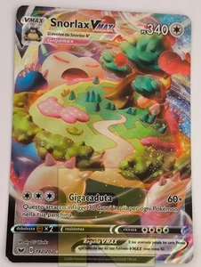 Snorlax VMAX ® Scudo e Spada 142/202 ® Rara Full Art ® Pokemon ® Italiano ® Good - Picture 1 of 3