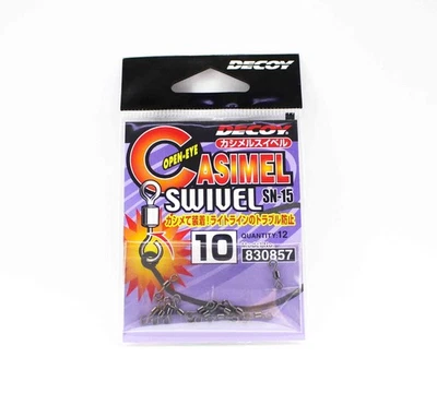 Decoy SN-15 Asimel Swivel Open Eye Size 10 (0857) - Image 1 of 4