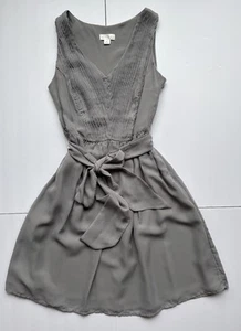 Tevolio Damen grau Cocktailkleid ausgestellt ärmellos halb formell Kleid Größe 6 - Bild 1 von 13
