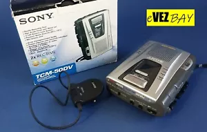 Original Sony TCM-50DV Cassette Recorder - Tragbarer Diktiergerät ERSATZTEILE - Bild 1 von 10