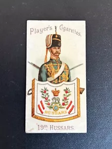 PLAYERS-MILITARY SERIES 1900-#22 19th Hussars - Picture 1 of 2
