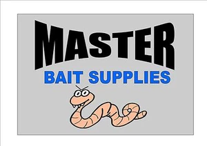 Vintage Retro Shop Sign Fun Bait supplies shop Fishing angling sign fisherman - Picture 1 of 1