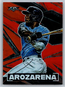 Randy Arozarena 2021 Topps Fire Orange /299 #163 Tampa Bay Rays - Picture 1 of 2