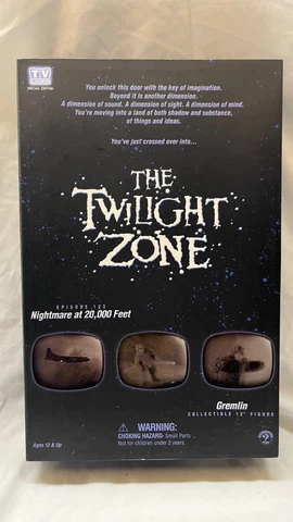 Sealed Sideshow Collectibles 12" The Twilight Zone Gremlin Figure Cover