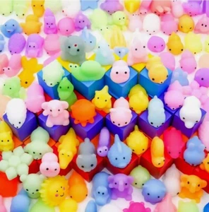 50 Pcs Kawaii Squishies Mochi Squishy Toys for Kids Party Favors Mini Sensory - Photo 1 sur 3