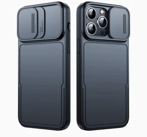 Simtect Designed for iPhone 14 Pro Max Case with Sliding Camera Cover Shockproof - Picture 1 of 6