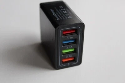 QC 3.0 Fast Quick Charge Multi-Port USB Wall Charger Adapter US Plug - Image 1 of 2