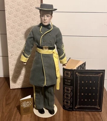 Muñeca Ashley Wilkes 20” Lo que el viento se llevó Franklin porcelana como nueva + caja y libro Foto 1 de 4