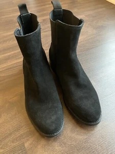 Chelsea Boots, Stiefelette, 39, schwarz, Anna Field, Velours - Bild 1 von 6