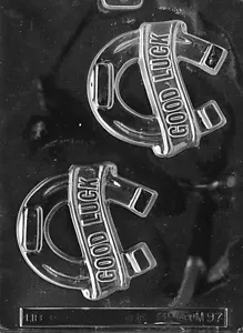 GOOD LUCK HORSESHOE MOLD chocolate candy plaster horseshoes - Picture 1 of 1