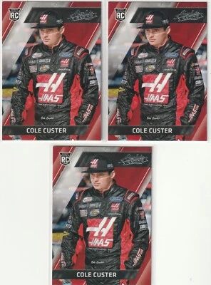 3 COLE CUSTER 2017 PANINI ABSOLUTE RC'S - Image 1 of 2