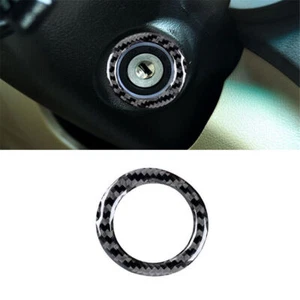 For Toyota Highlander Carbon Fiber Interior Ignition Switch Frame Cover Trim - Picture 1 of 10