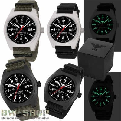 KHS INCEPTOR EINSATZUHR ANALOG MILITÄR BW ARMEE UHR US ARMY TACTICAL WATCH STEEL - Bild 1 von 3