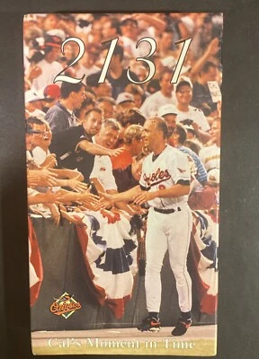 2131 Cal's Moment In Time - CAL RIPKEN VHS TAPE - 1995 - NEW SEALED! MLB History - Image 1 of 4