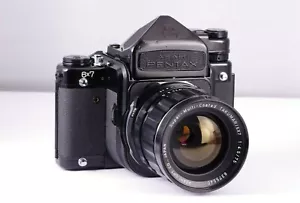 PENTAX 67 MLU 6x7 120 220 Film Camera Asahi Pentax TAKUMAR F4.5 75mm NO TTL - Bild 1 von 9