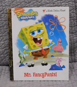 Mr. FancyPants! (SpongeBob SquarePants) (Little Golden Book) Hardcover - Picture 1 of 4