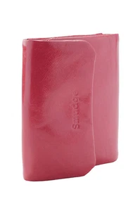 Pink Leather Peta Wallet, Pink Wallet, Leather Wallet, Pink Leather, - Picture 1 of 1