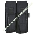 Army Webbing Double Mag Pouch With Pistol Gun Magazine Holder Molle Airsoft