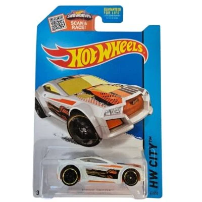 扭矩旋转风火轮 2015 年 #67/250,HW City 白色橙色金色压铸 — 第 1/4 张图片