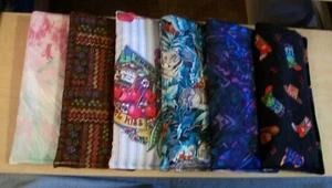 AF0841 HANDMADE BY SELLER SOFT EYEGLASS CASE & LENS CLOTH fabric tiger purple - Picture 1 of 14