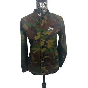 VANS Youth Camo Windbreaker Jacket - Picture 1 of 6