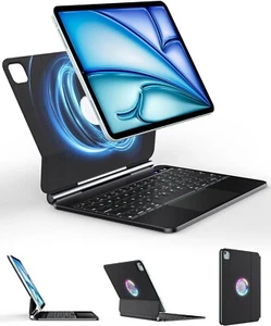 Keyboard Case for iPad Air 11-inch (M2) 2024 iPad Pro 11 inch iPad Air 10.9 inch - Picture 1 of 10