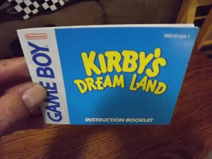 Kirbys Dreamland (GB Game Boy 1992) nur Bedienungsanleitung - Bild 1 von 3