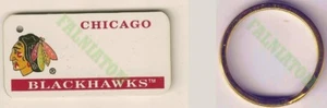 NHL Schlüsselanhänger / Key Chain / Chicago Blackhawks (NOS) - Bild 1 von 2