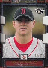 2008 TRISTAR Prospects Plus PROminent Die Cut Yellow #83 Pete Ruiz /25