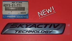 NEW! 2013 2014 2015 16 Genuine MAZDA CX-5 SKYDIVE TECHNOLOGY EMBLEM KDY3-51-771 - Bild 1 von 4
