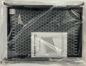 Black Box RMS1924S Rackmount Sliding Vented 4 Point 1U Rack Mount Shelf - Picture 1 of 11
