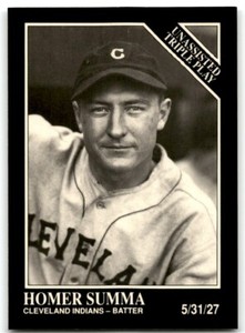 1991 CONLON COLLECTION TSN HOMER SUMMA CLEVELAND INDIANS #205