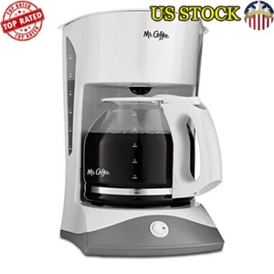 12-Cup Coffee Maker Manual Grab-A-Cup Auto Pause Dual Water Window Easy Clean US - Picture 1 of 5