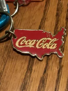 Vintage Coca Cola Keychains. Lot of 7 Collectible Coke Keychains…. - Picture 1 of 13
