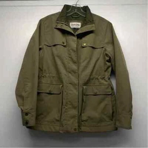 Duck Camp Women's Size M Green Solid Military Jacket - Picture 1 of 11